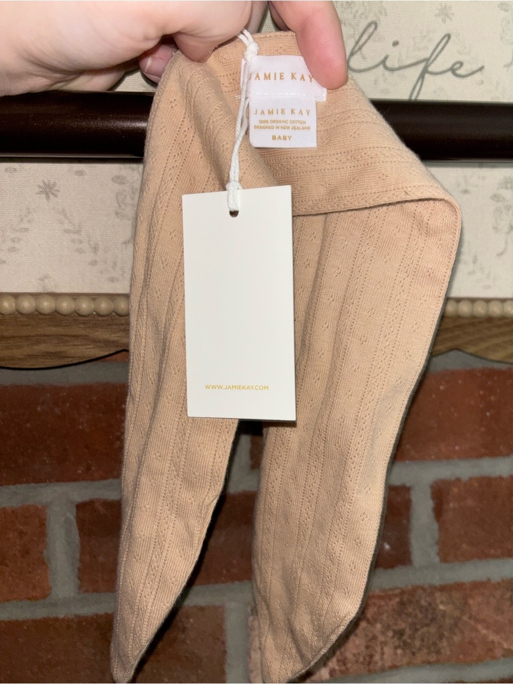 Jamie Kay Baby headband in Beige